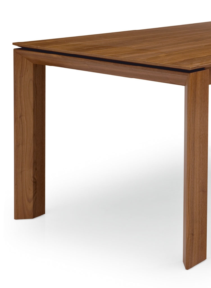 Ξύλινη τραπεζαρία δρυς ή καρυδιά φυσική υφή — Calligaris — Αθήνα — Adamopoulos Casa Ideale